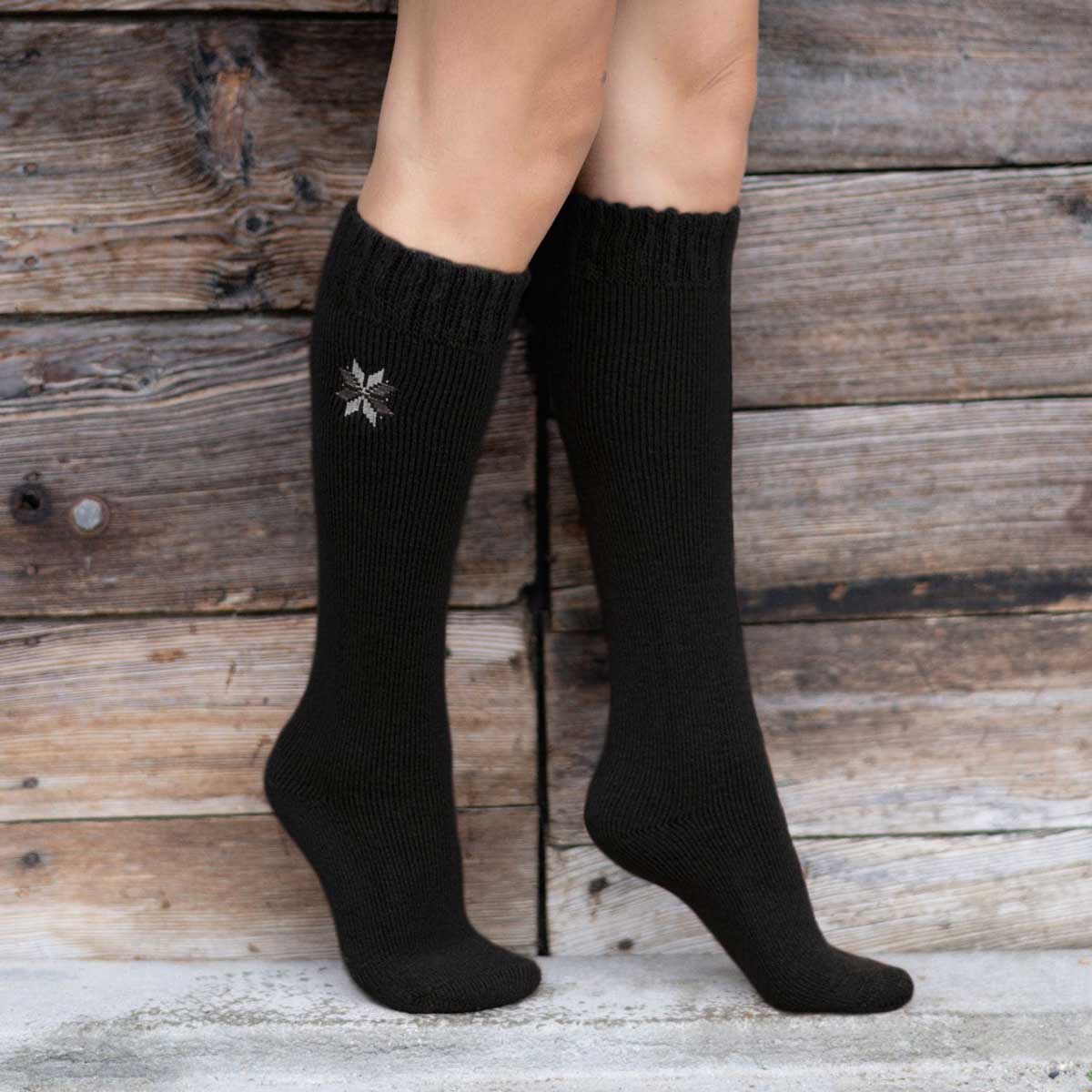 Charcoal Kniesocken (2 Paar) - Image 4